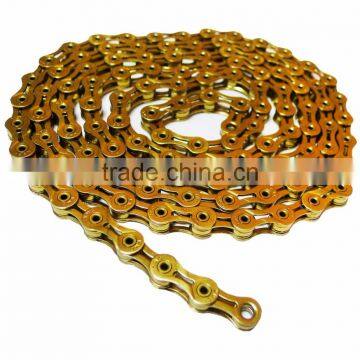 KMC X9SL Super Light 9 Speed Titanium Gold Bicycle Chain photo-3