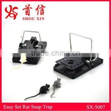 Plastic black mouse killing snap trap snap Trap SX-5007