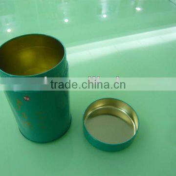 local product round metal tea box