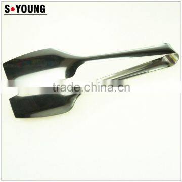 39042 Hot Sale Stainless Steel Kitchen Tongs BBQ Grill Food Salad Tongs photo-3