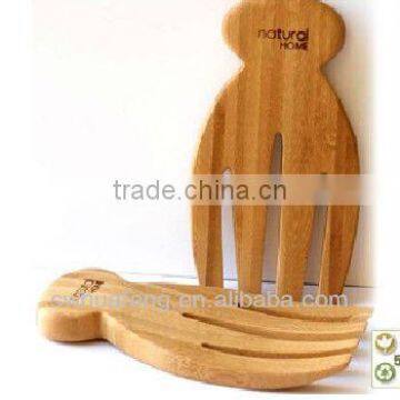 2016best seller bamboo salad hands