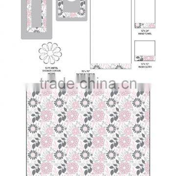 18PCS PRINTED Bathroom Set photo-2