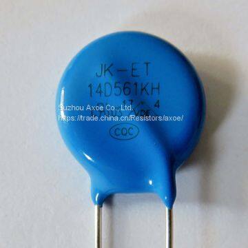 Varistor, Metal Oxide Varistor, MOV, 14D561K disc. ceramic resistors