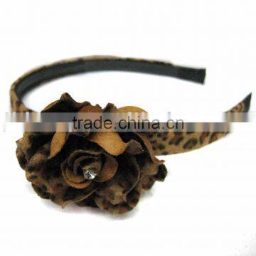 Fashion Headband with rose flower