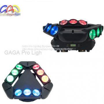 Three Side 9X10W LED Moving Head Spider Beam Light