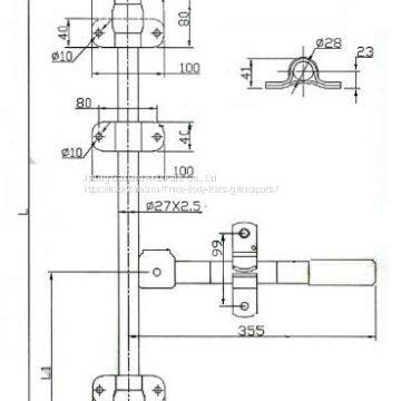 Система замков для дверей грузового автомобиля с фиксатором контейнера photo-4
