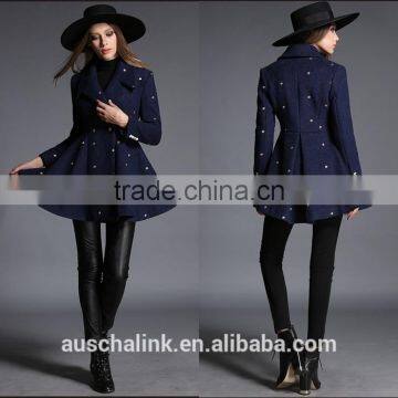 New Arrival Women Chic Fashion Long Cashmere Coat OEM Service photo-6