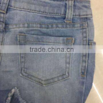 Yiwu Stock Apparel Blue Denim Summer Cotton Kids Shorts photo-6