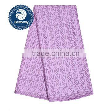 2017 New Polish Lace Swiss Voile Lace Fabrics With Stones SL0425 photo-2