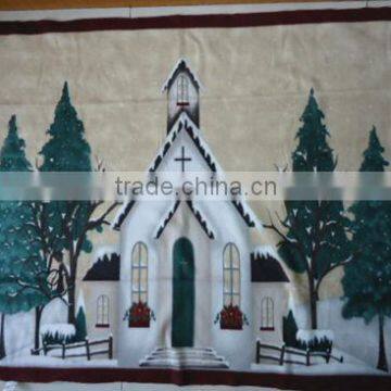 Nice design printing polar fleece blanket