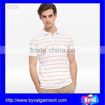 Wholesale 2015 Summer Stripe Fashion Polo Shirts/ Top Quality Polo Shirts/ Europe Polo Shirts