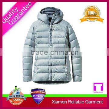 Hot sale goose down long coat lightweight down coat