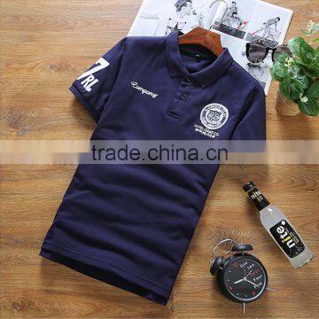 2016 New Style High Quality Short Sleeve Men Polo Shirt 100% Cotton photo-4