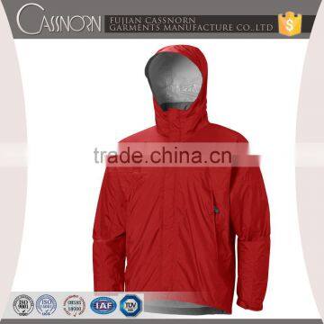 oem supplier windbreaker 100% polyester soft shell jacket with fixed hood