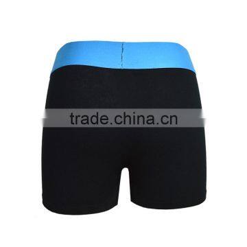 New Fashion Cotton Boxers Shorts Underpants Black Men's Lycra Underwear photo-3