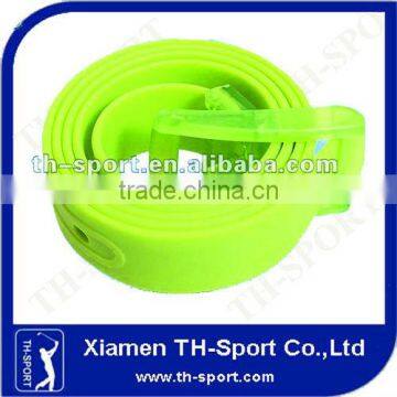 Fluorescent Green Colored Silicone Rubber Golf Belts