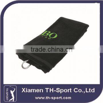 luxury cotton with embroidery logo golf bag towels