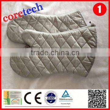 Hot Sale Plain Canvas Oven Mitt With Cotton Factory photo-2