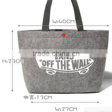 2016 Japanese Styles!!custom new design wool or polyester felt bags