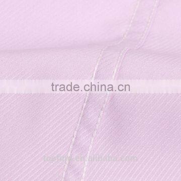 Italian Short Sleeve Pink Color 100% Cotton Men Double Collar Dress Shirt photo-5