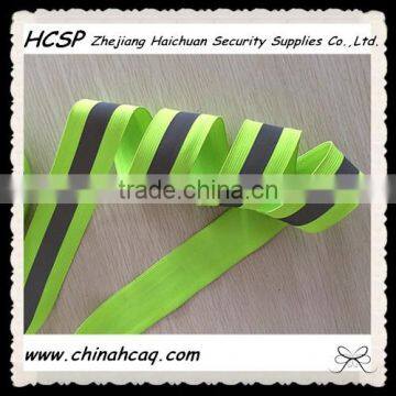 Custom Polyester Knitted Elastic Band, Reflective WebbingTape,Reflective Waved Webbing for Safety Garment photo-2