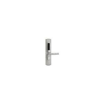 Silver Fingerprint Door Locks Support Back Locking For Apartment