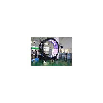 Round Circle PH10 Advanced Outdoor Irregular LED Display Advertising Billboard for Airport photo-1