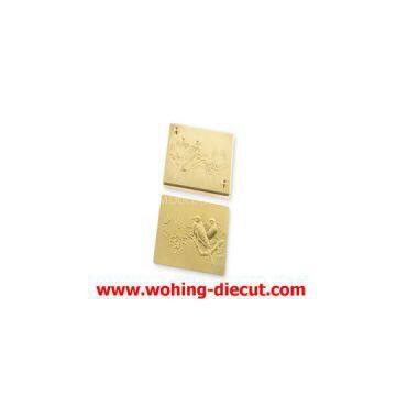 Embossing And Hot Foil Stamping Die Made Of Brass