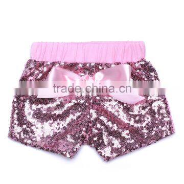 Cheap shorts with sequin design sequin fabric shorts for girls in top quality factory price