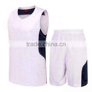 Custom European Basketball Jersey Logo Uniform Design Color Blue photo-5