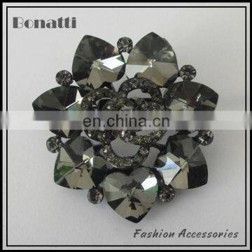 coloful rhinestone crystal brooch