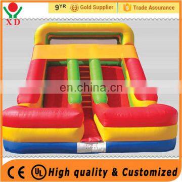 Factory price adult bounce house large outdoor slide Giant Adult Inflatable Slide