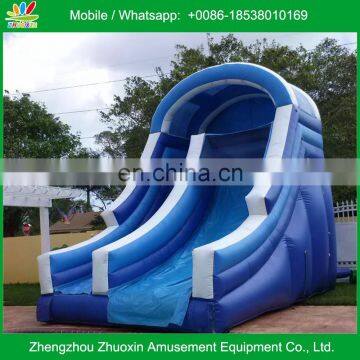 Great PVC Big Blue Water Slide with Detached Pool