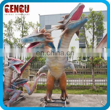 Remote Control Animal Model Mechanical Dragon Statue