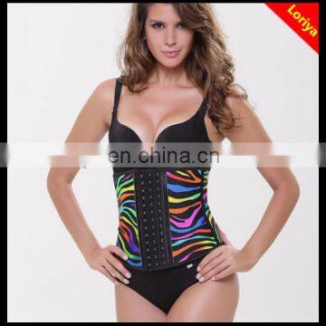 2015 new 3 hooks sexy www xxx com photos latex rubber waist training corset at cheap price