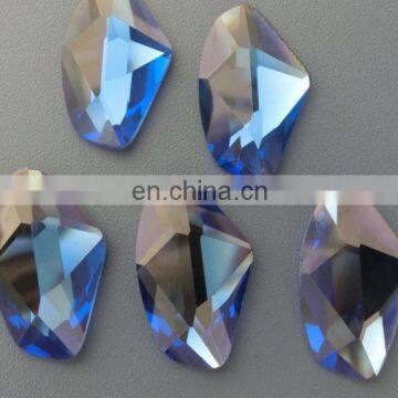 Galactic Light Sapphire Wholesale Crystal Beads Glass Rhinestone