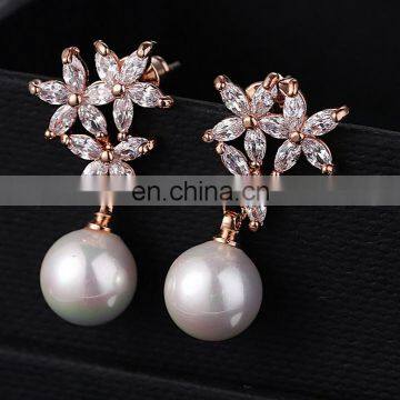 Wholesale crystal beaded earrings