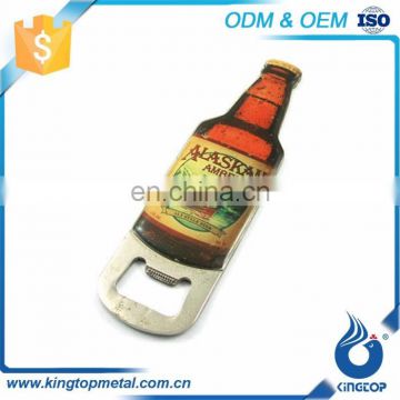 custom zinc alloy beer bottle opener made in china