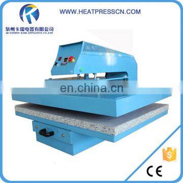 Slide out deisgn garment printing machine