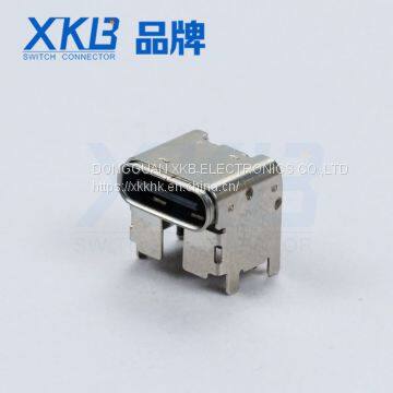 Thickening type connector high 4.3MM USB TYPE C 3.1 female 16Pusb connector