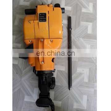 Portable hand held pionjar 120 rock drill gasoline borehole jack hammer rock drill