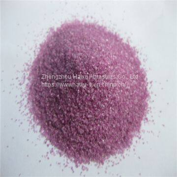 Pink Fused Alumina pink corundum for sandblasting stainless steel plate