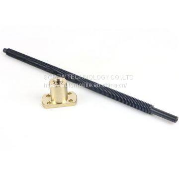 Customized Set Trapezoidal Thread Lead Screw Tr10x2 With Nut photo-2