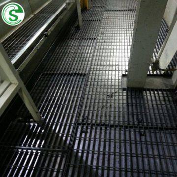 Chemical industry heavy duty galvanized flat bearing bar welded open steel grating platform