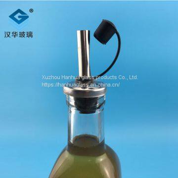 Wholesale 500 ml Square Olive Oil Glass Bottle photo-5
