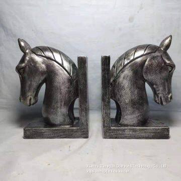 European creative gift resin horse book archives home resin crafts decorative supplies office supplies furnishings