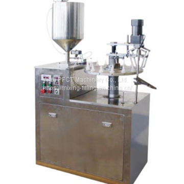 Semi Auto Cyanoacrelate Adhesive Filling Capping Machine