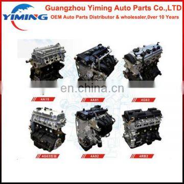 Auto Complete Engine 4A15 4A91 4A92 4G63 4RB2 Engine Assembly