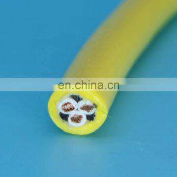 3 core underwater umbilical mooring cable UV resistant