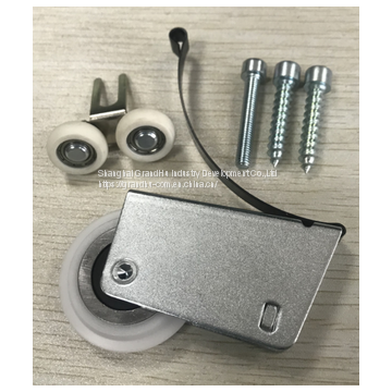 wardrobe sliding door roller bottom wheel runners